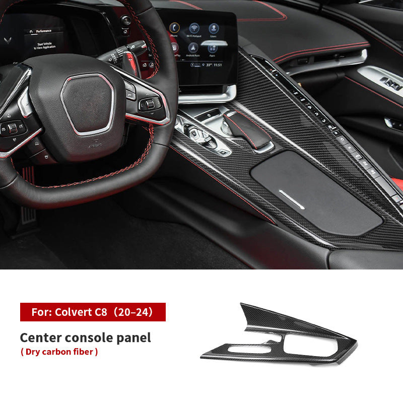 Real Carbon Fiber Decorative Trim Kit for Corvette C8 (2020 - 2025)