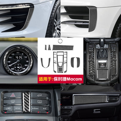 Epoxy Resin Carbon Fiber Carbon Fiber Trim for Porsche Macan (2014 - 2021)