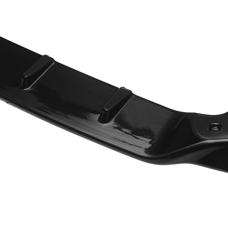 适用2017-2020款F90真M5竞技款前唇前铲无损安装ABS材料