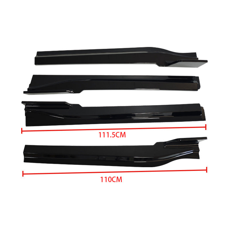 Blacked-Out Full-Length Side Spoiler for BMW XM G09 (2023 - 2025)