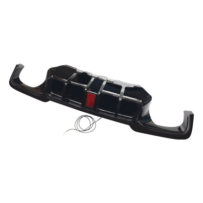 Competition LED Illuminated Rear Diffuser Lip for BMW 5 Series F10 (2011 - 2016)