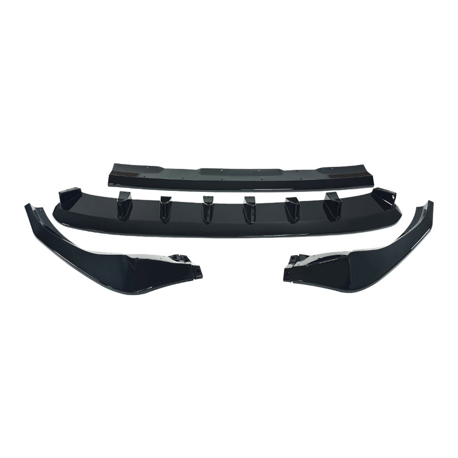 Front Lip Spoiler for Audi Q8 (2019 - 2023), Glossy Black