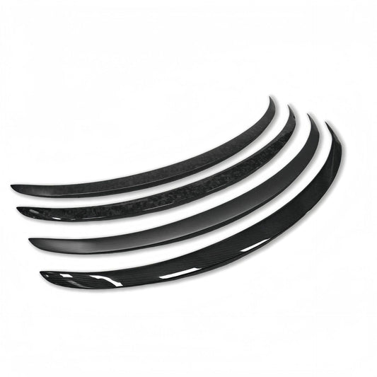 P Style Dry Carbon Fiber Rear Spoiler for Tesla Model Y (No-Drill)