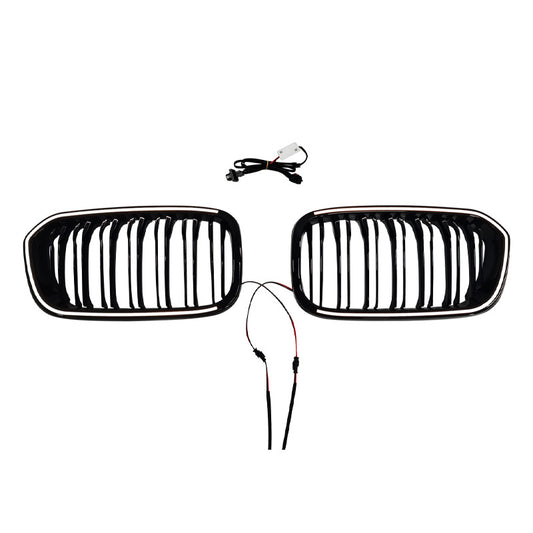 LED Illuminated Double-Slat Grille for BMW 1 Series F20 (alternate view 2)