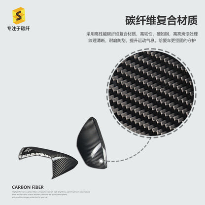 Carbon Fiber Side Mirror Cover for Ford Mustang (2015+, US-Spec)