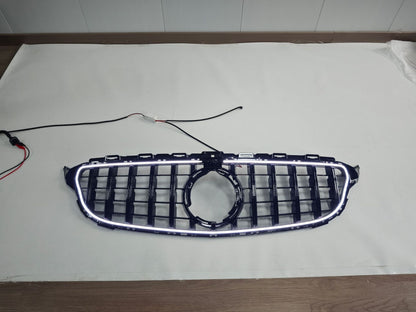 LED Illuminated GT-Style Front Grille for Mercedes-Benz C-Class W205 (2015 - 2018)
