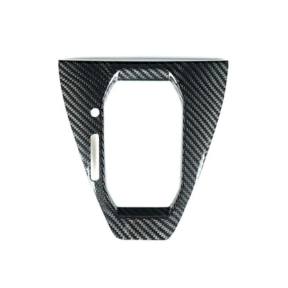 Real Carbon Fiber Gear Selector Frame Trim for Ford / Ford Mustang (2024 - 2025)