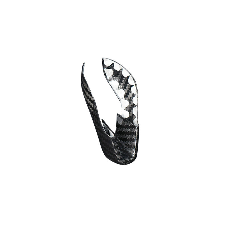 Real Carbon Fiber Gear Shift Knob Cover for BMW M2 G87, M3 G80, M4 G82, X5M