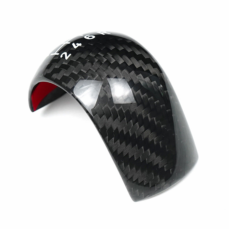 Real Carbon Fiber Gear Shift Knob Cover for Ford Fiesta ST (2018 - 2023) / Ford Fiesta ST MK8 / 8.5 (3-Door)