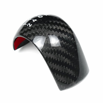 Real Carbon Fiber Gear Shift Knob Cover for Ford Fiesta ST (2018 - 2023) / Ford Fiesta ST MK8 / 8.5 (3-Door)