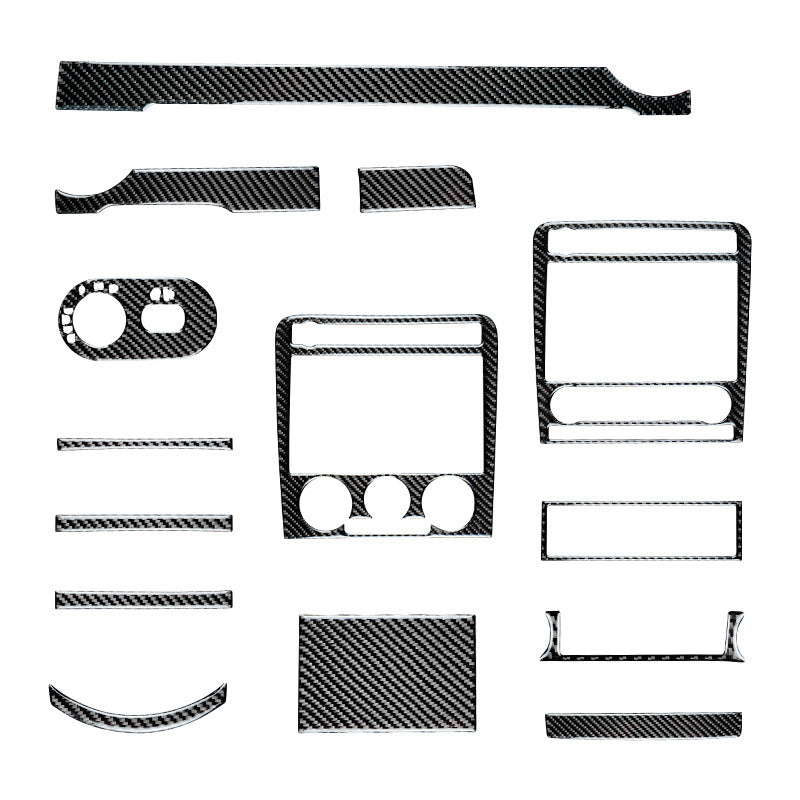 Epoxy Resin Carbon Fiber Interior Trim Sticker for SEAT Ibiza (2003 - 2008)