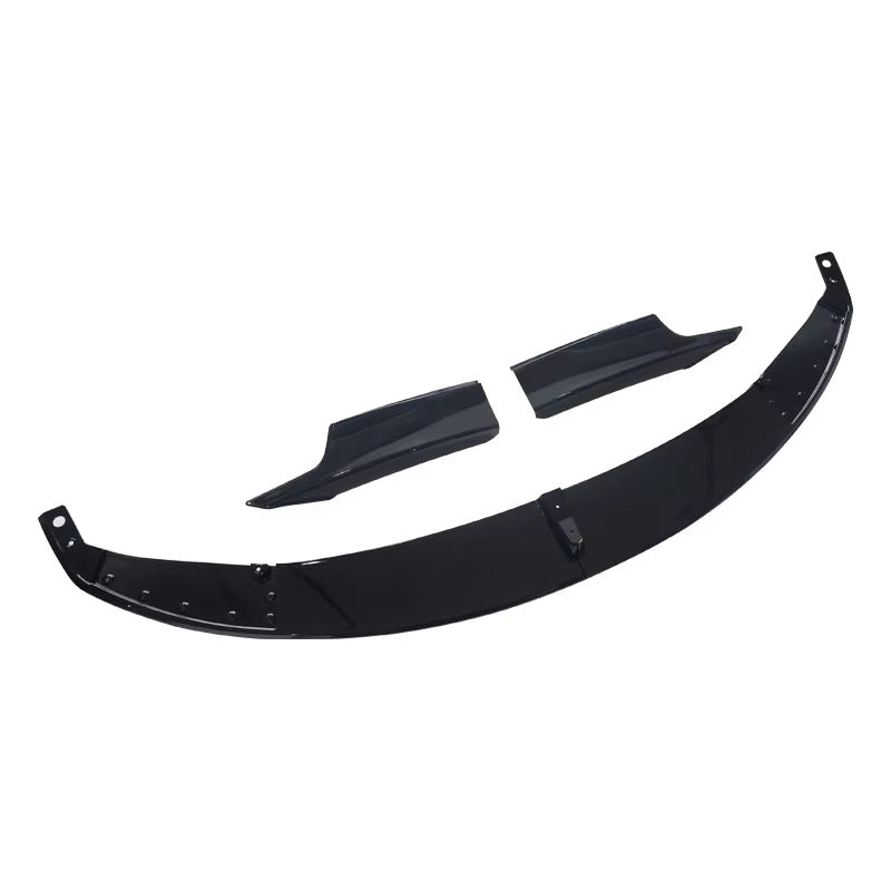 Sport 4-Section Front Lip Spoiler for BMW 3 Series F34 (2013 - 2019), Glossy Black