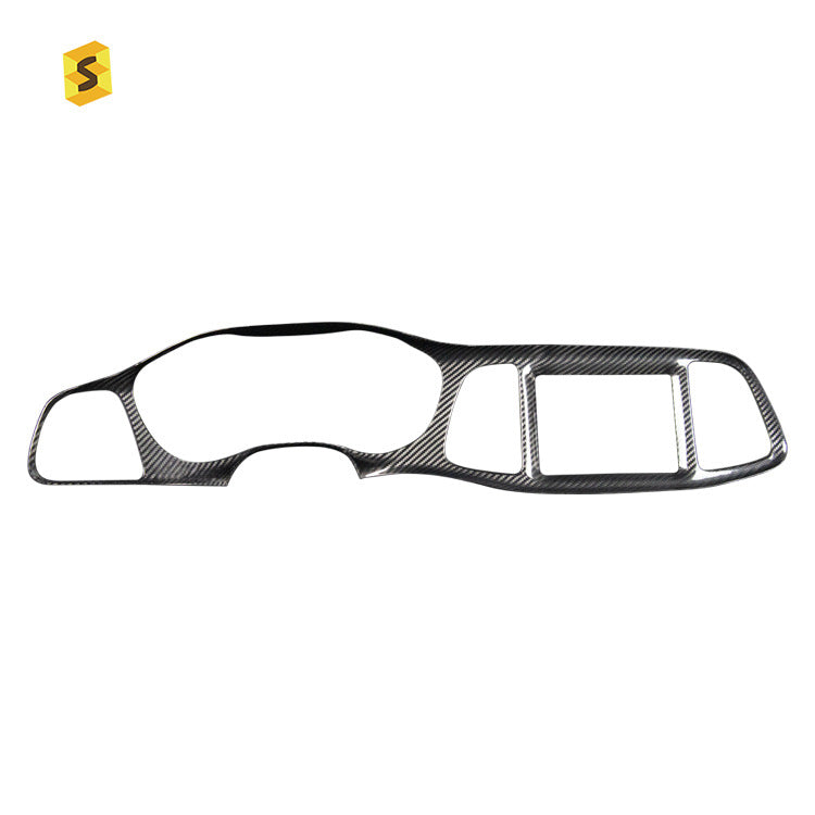 Carbon Fiber Center Console Panel Trim for Dodge Challenger SRT