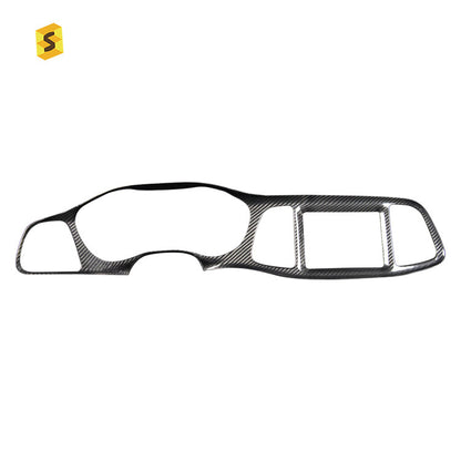 Carbon Fiber Center Console Panel Trim for Dodge Challenger SRT