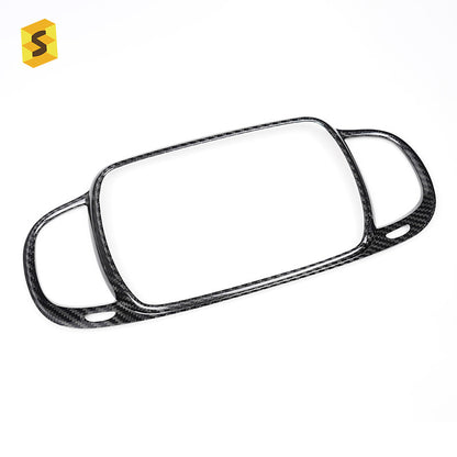 Real Carbon Fiber Air Vent Trim for Fiat