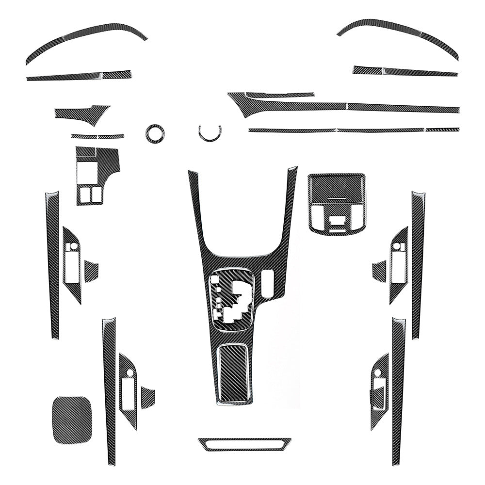 Epoxy Resin Carbon Fiber Interior Trim Kit for Toyota Hilux (2015 - 2022)