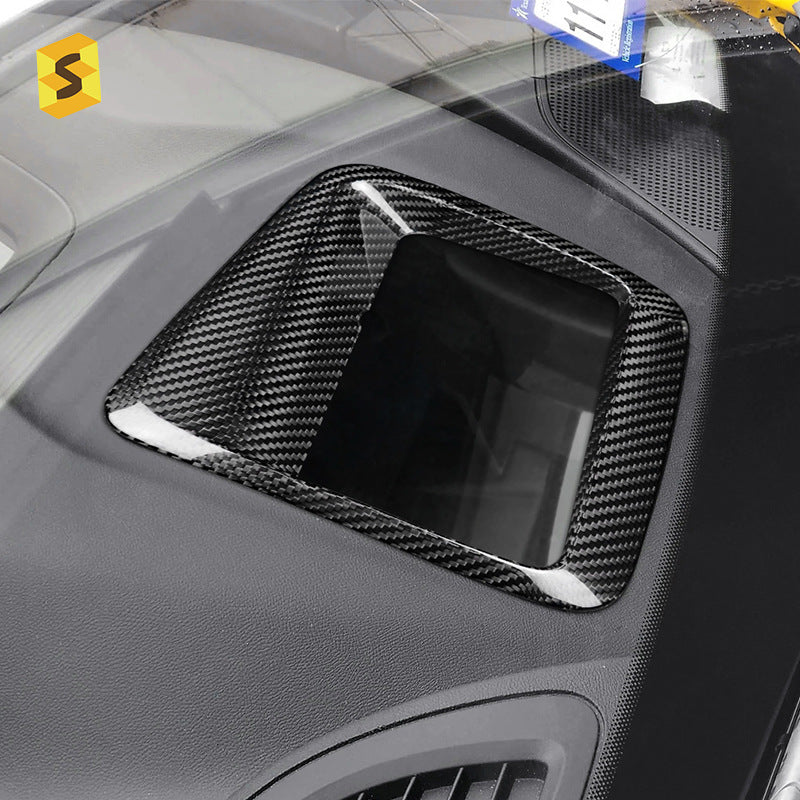 Real Carbon Fiber Head-Up Display Trim for Chevrolet Camaro (2024)