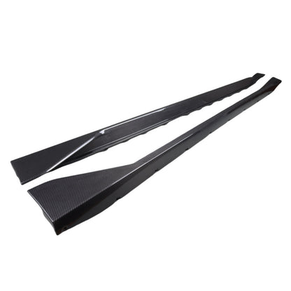 Drycarbon适用宝马M3M4G82G80改装MP款干碳纤维侧裙裙边Dry carbo