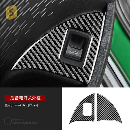 Epoxy Resin Carbon Fiber Interior Trim Kit for MINI J01 Cooper (2024 - 2025)
