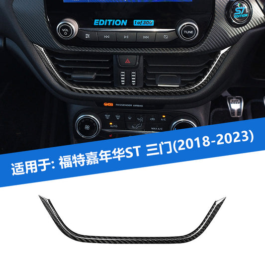 Carbon Fiber Air Vent Trim for Ford Fiesta ST MK8 / 8.5 (2018 - 2023)
