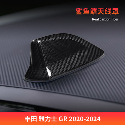 Real Carbon Fiber Antenna Cover for Toyota Yaris (2020 - 2024)