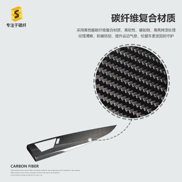 Carbon Fiber Passenger Side Trim Cover for BMW 1 Series F20 / F21, 2 Series F22