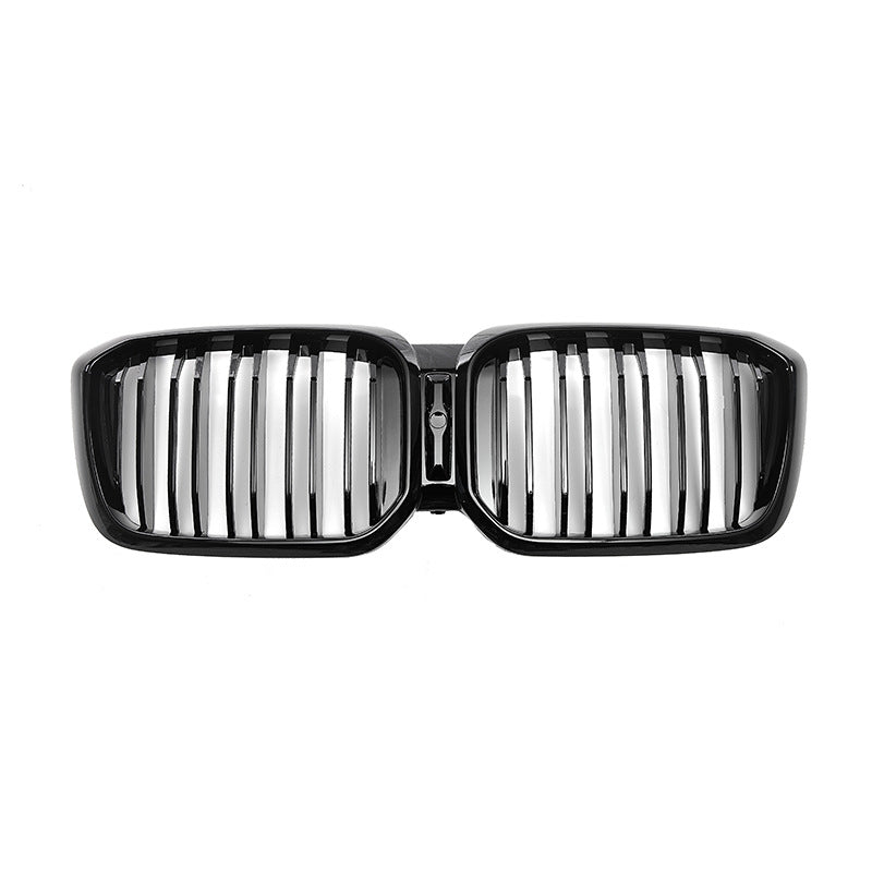 Double-Slat Front Grille for BMW X3 G01 (2022 - 2024), Glossy Black