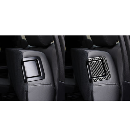 Prepreg Dry Carbon 3*3 3K Real Carbon Fiber Interior Rear Seat Adjustment Panel Trim for Toyota Tundra XK50 Facelift (2014-2021)