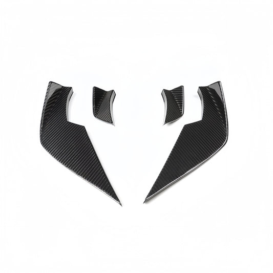 Carbon Fiber Front Bumper Canards for BMW M3 G80 / M4 G82 – AC / SV / MP Style (2021+)