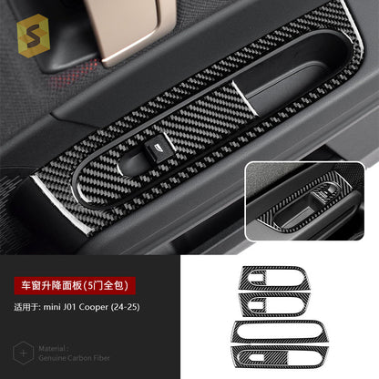 Epoxy Resin Carbon Fiber Interior Trim Kit for MINI J01 Cooper (2024 - 2025)
