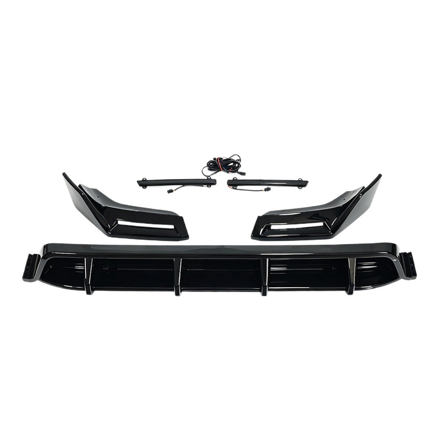 LED Illuminated 3-Section Front Lip Spoiler for Mercedes-Benz G-Class W465 (2025 - 2026)