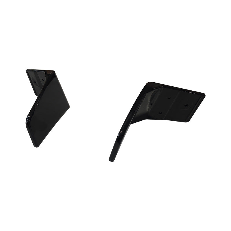 1 Pair MP-Style Gloss Black Rear Bumper Lower Side Splitter Spoilers for BMW iX I20 (2021 - 2026)