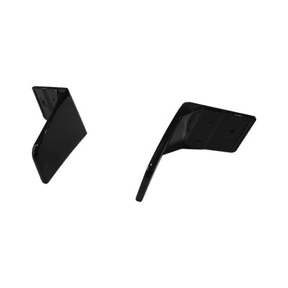 1 Pair MP-Style Gloss Black Rear Bumper Lower Side Splitter Spoilers for BMW iX I20 (2021 - 2026)