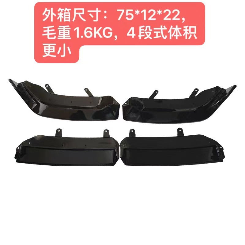 4-Section MP-Style Front Lip Spoiler for BMW 5 Series G60 (2023 - 2026)