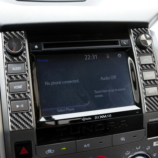 Carbon Fiber Center Console Volume Switch for Toyota Tundra
