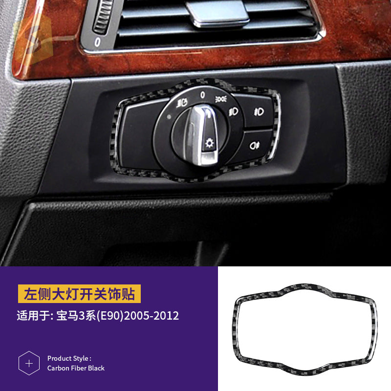 Real Carbon Fiber Decorative Trim for BMW 3 Series E90