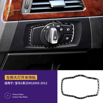 Real Carbon Fiber Decorative Trim for BMW 3 Series E90