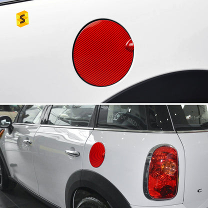 Carbon Fiber Fuel Door Cover for MINI R56 / R56 LCI