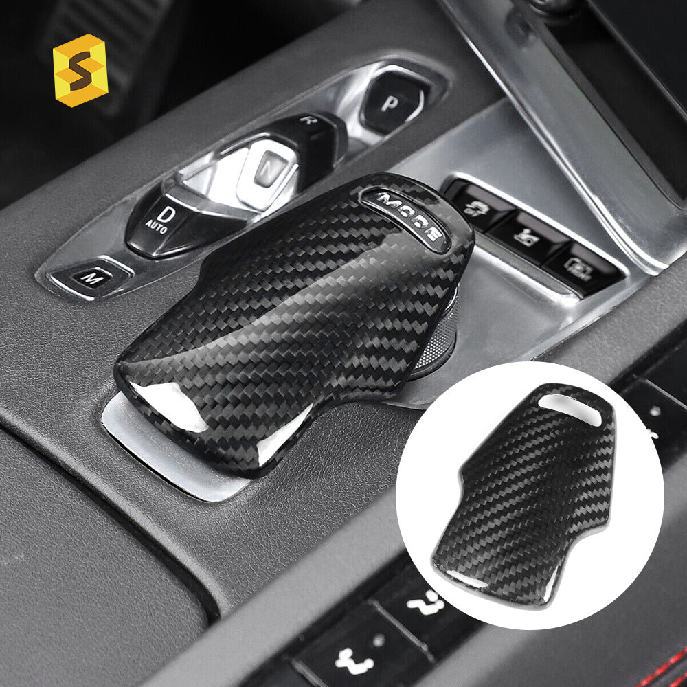 Real Carbon Fiber Gear Shift Knob Cover for Corvette C8 (2020 - 2023)