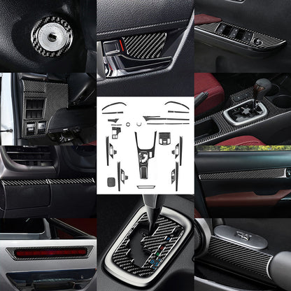Epoxy Resin Carbon Fiber Interior Trim Kit for Toyota Hilux (2015 - 2022)