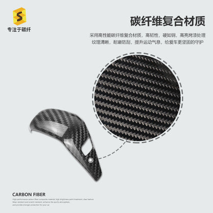 Real Carbon Fiber Gear Shift Knob Cover for BMW 3 Series G20 / 8 Series G14 / G15