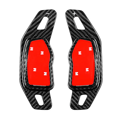 Real Carbon Fiber Steering Wheel Trim for BMW X3