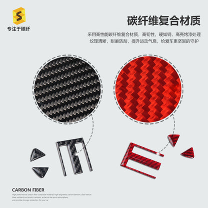 Epoxy Resin Carbon Fiber Air Vent Trim for Subaru BRZ
