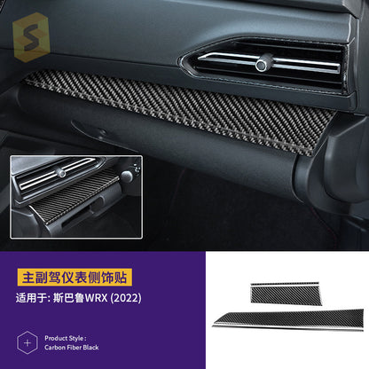 Epoxy Resin Carbon Fiber Interior Trim Kit for Subaru WRX