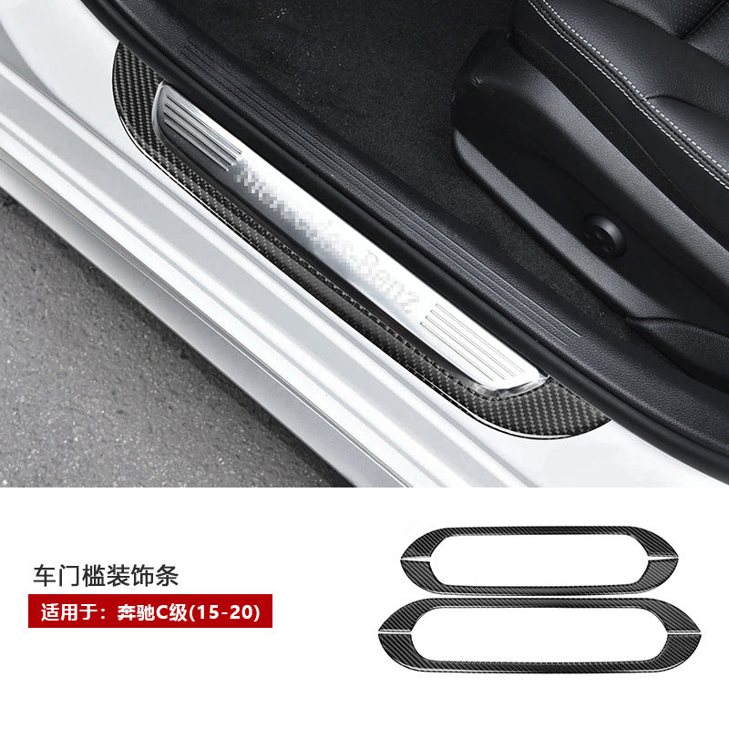 Epoxy Resin Carbon Fiber Interior Trim Kit for Mercedes-Benz C-Class (2015 - 2020)