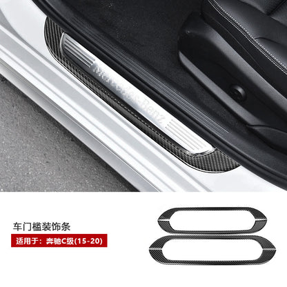 Epoxy Resin Carbon Fiber Interior Trim Kit for Mercedes-Benz C-Class (2015 - 2020)