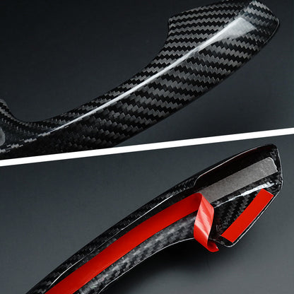 Real Carbon Fiber Exterior Door Handle Cover for SEAT Leon (2017 - 2020)
