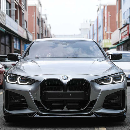 CS-Style Front Grille for BMW 4 Series G22 (2021 - 2026), Glossy Black
