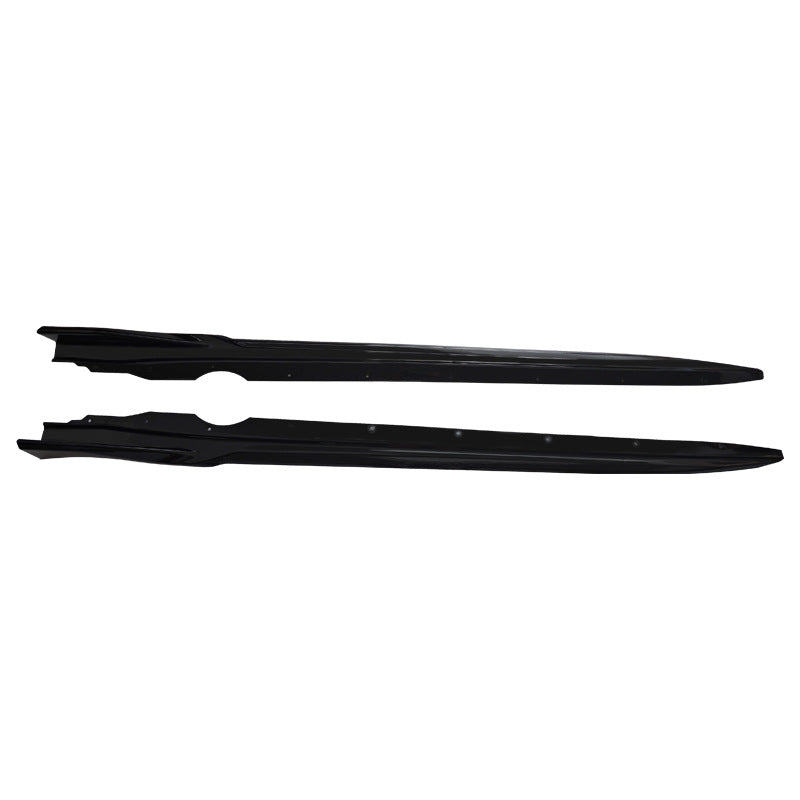 Blacked-Out Side Skirts for BMW X1 U11 (2023 - 2026), Glossy Black