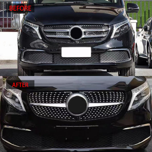 Diamond-Star Grille for Mercedes-Benz V-Class (2021-2024) (alternate view 2)